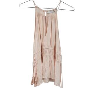 LUSH Pink Coastal Tank Top Size S